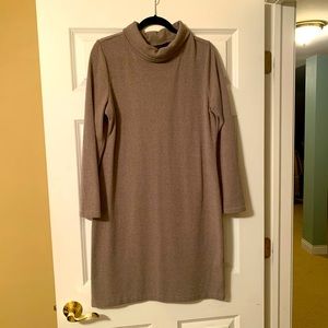 Cowl Neck Sweater Dress